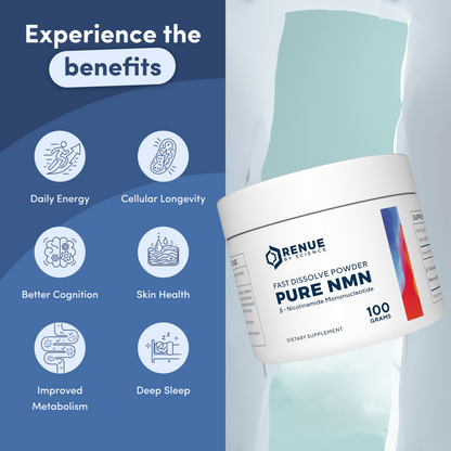 HomeVibesy® Pure NMN Powder (100g)